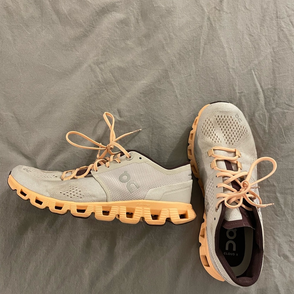 On cloud cloud X shoe